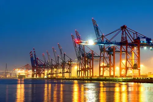 Bearing technology in container terminal cranes