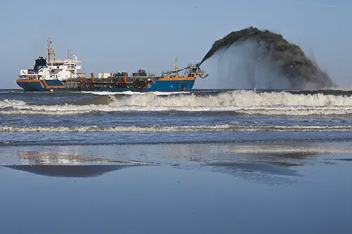 Bearing technology in dredging